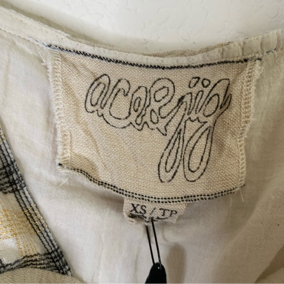 Ace & jig Womens Simone tiered mixed print mini dress XS - Picture 7 of 10